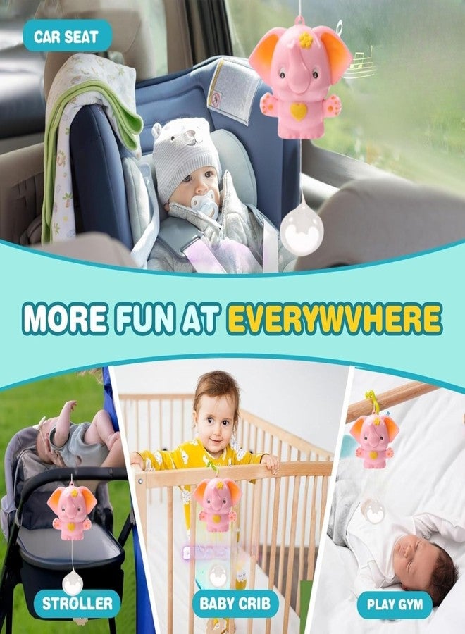 MALLEXO Musical Bell for 0-6 Months Infant Toy | 1PCs Music Cardle Bell for New Born Baby Shake & Grab Rattle Toys for Kids, Boys and Girls Educational | Development Items Birthday Gifts for Children (Pink) - Image 4